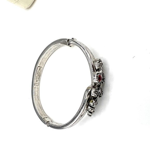 Lenox Jewelry Vintage Lenox Flower The Month July Larkspur Red